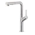 Kfa Duero Design Basic bateria zlewozmywakowa stojąca z wyciąganą wylewką inox