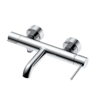 AVAPAX Ultimate bateria wannowa ścienna chrom