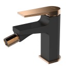 Invena Midnight bateria bidetowa czarno-zlota