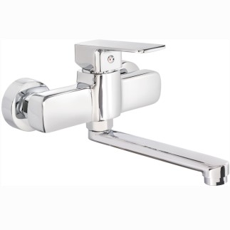 Deante Maro bateria umywalkowa ścienna chrom