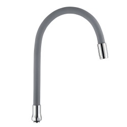 Kuchinox wylewka elastyczna do baterii stojącej Elza szara