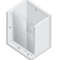 New Trendy New Soleo drzwi wnękowe U 1200x1950 mm chrom