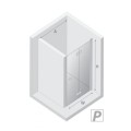 New Trendy New Soleo drzwi wnękowe 1000x1950 mm chrom