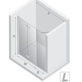 New Trendy New Soleo drzwi wnękowe 1000x1950 mm chrom