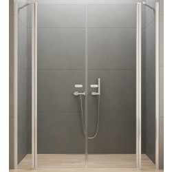 New Trendy New Soleo drzwi wnękowe U 1400x1950 mm chrom