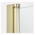 New Trendy New Soleo drzwi wnękowe wahadłowe podwójne 70 cm light gold