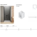 New Trendy drzwi wnękowe New Soleo Black pojedyncze wahadłowe 70x195