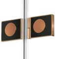 New Trendy New Soleo drzwi wnękowe 900x1950 mm copper brushed