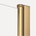 New Trendy New Soleo drzwi wnękowe U 900x1950 mm gold brushed