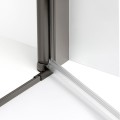New Trendy New Soleo drzwi wnękowe U 900x1950 mm gunmetal brushed