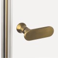 New Trendy New Soleo drzwi wnękowe U 900x1950 mm gold brushed