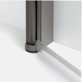 New Trendy New Soleo drzwi wnękowe U 1100x1950 mm gunmetal brushed