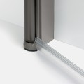 New Trendy New Soleo drzwi wnękowe U 900x1950 mm gunmetal brushed