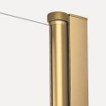 New Trendy New Soleo drzwi wnękowe U 1200x1950 mm gold brushed