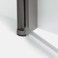 New Trendy New Soleo drzwi wnękowe U 1400x1950 mm gunmetal brushed