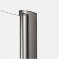 New Trendy New Soleo drzwi wnękowe U 1400x1950 mm gunmetal brushed