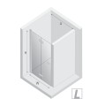 New Trendy New Soleo drzwi wnękowe 900x1950 mm gold brushed