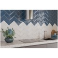Golden Tile Metrotiles biały połysk płytka ścienna 10x20cm