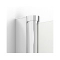 New Trendy New Soleo drzwi wnękowe lewe chrom 120x195