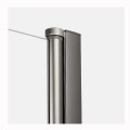 New Trendy New Soleo drzwi wnękowe składane pojedyncze lewe 100 cm gunmetal