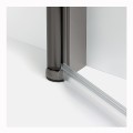 New trendy New Soleo drzwi wnękwe wahadłowe podwójne 130 cm gunmetal