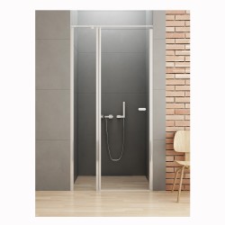 New Trendy New Soleo drzwi wnękowe wahadłowe pojedyncze 90 cm plus ścianka z zawiasem,wspornik równ