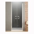 New Trendy New Soleo drzwi wnękowe wahadłowe podwójne 130 cm chrom