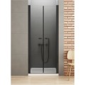 New Trendy New Soleo Black drzwi wnękowe podwójne wahadłowe 130cm