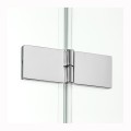 New Trendy New Soleo kabina prysznicowa kwadratowa drzwi podwójne, składane 70x70 cm chrom