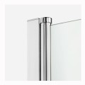 New Treny New Soleo kabina prysznicowa walk-in z dodatkową ścianką 50 cm chrom