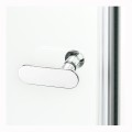 New Trendy New Soleo kabina prysznicowa walk-in z dodatkową ścianką 50 cm chrom