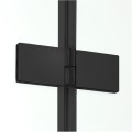 New Trendy New Soleo Black kabina prysznicowa drzwi podwójne składane 80x90x195