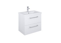 Roca Roma Plus Compact zestaw szafka z umywalką Hebe, biały połysk 60cm