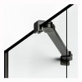 New Trendy New Soleo Black kabina prysznicowa walk-in 120 cm czarna