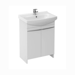 Cersanit Arsena szafka z umywalką Cersania biała 60 cm.