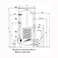 Elektromet WGJ-S FIT wymiennik 1-wężownica stojący 250 l  bez grzałki