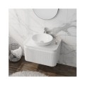 Lavita Vermont white szafka wisząca z blatem 80