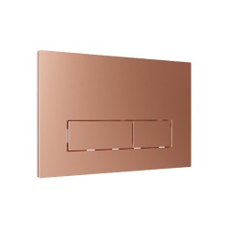 Lavita przycisk spłukujący prostokątny Brushed Copper