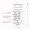 Galmet Neptun Kombi wymiennik C.W.U. 80l lewy