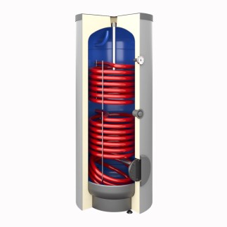 Galmet Tower Biwal wymiennik c.w.u. z 2-węzownicami 300l stojący bez grzałki