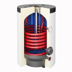 Galmet Rondo Premium wymiennik c.w.u. do kotła gazowego z dużą wężownicą 120 l
