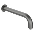 Deante Silia wylewka prysznicowa ścienna 380mm titanium