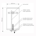 Galmet Fox ogrzewacz wody 80l wiszący