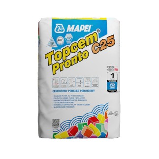 Mapei Topcem Pronto C25 podkład podłogowy o wysokim współczynniku przewodzenia ciepła