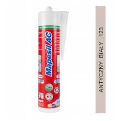 Mapei Mapesil AC silikon 123 antyczny biały