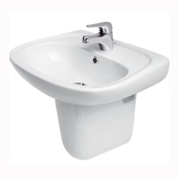 Cersanit Market umywalka wisząca 55 cm biała