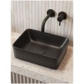 UPTREND korek click-clack ceramiczny okrągły czarny bez przelewu