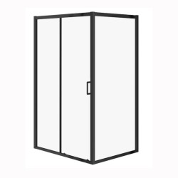 Cersanit Arteco kabina prostokątna, szkło transparentne 120x90x190 cm czarna