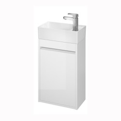 Cersanir Crea szafka łazienkowa z umywalką 40 cm biała