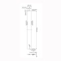 Cersanit city cokół meblowy 140 cm biały